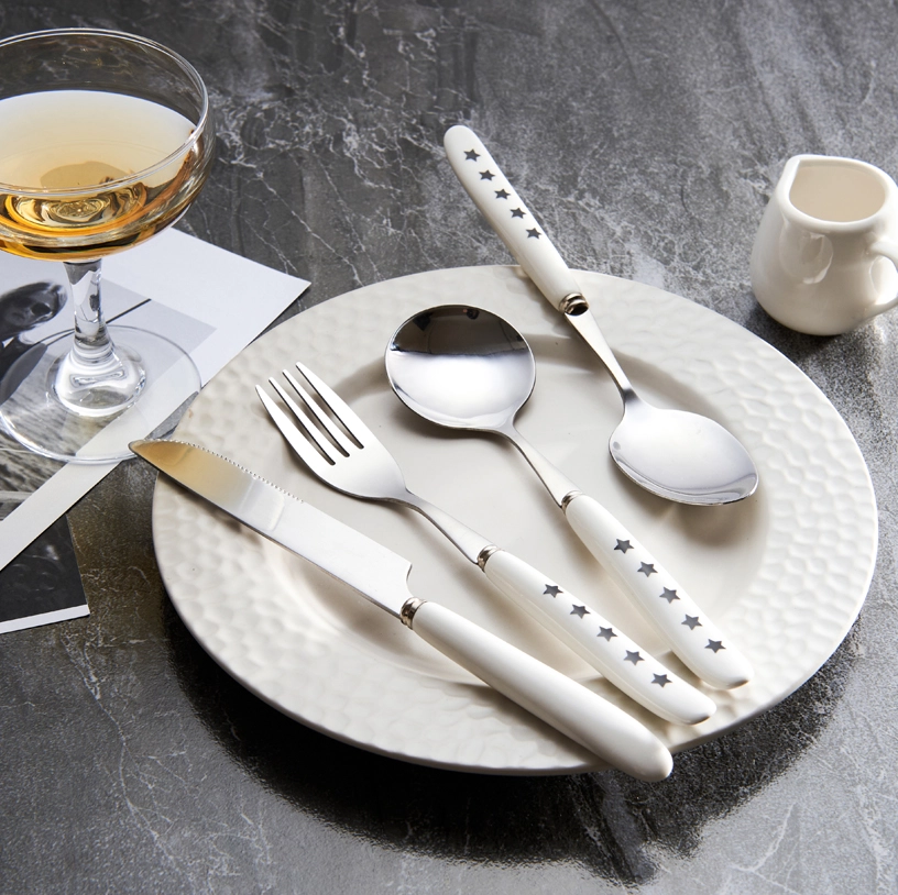 ceramic handle flatware